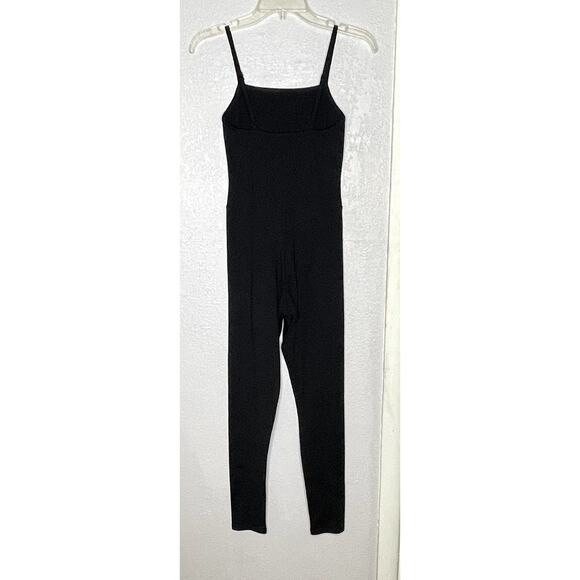 Girlfriend Collective Cami Unitard Black Jumpsuit Size Small - Picture 5 of 9